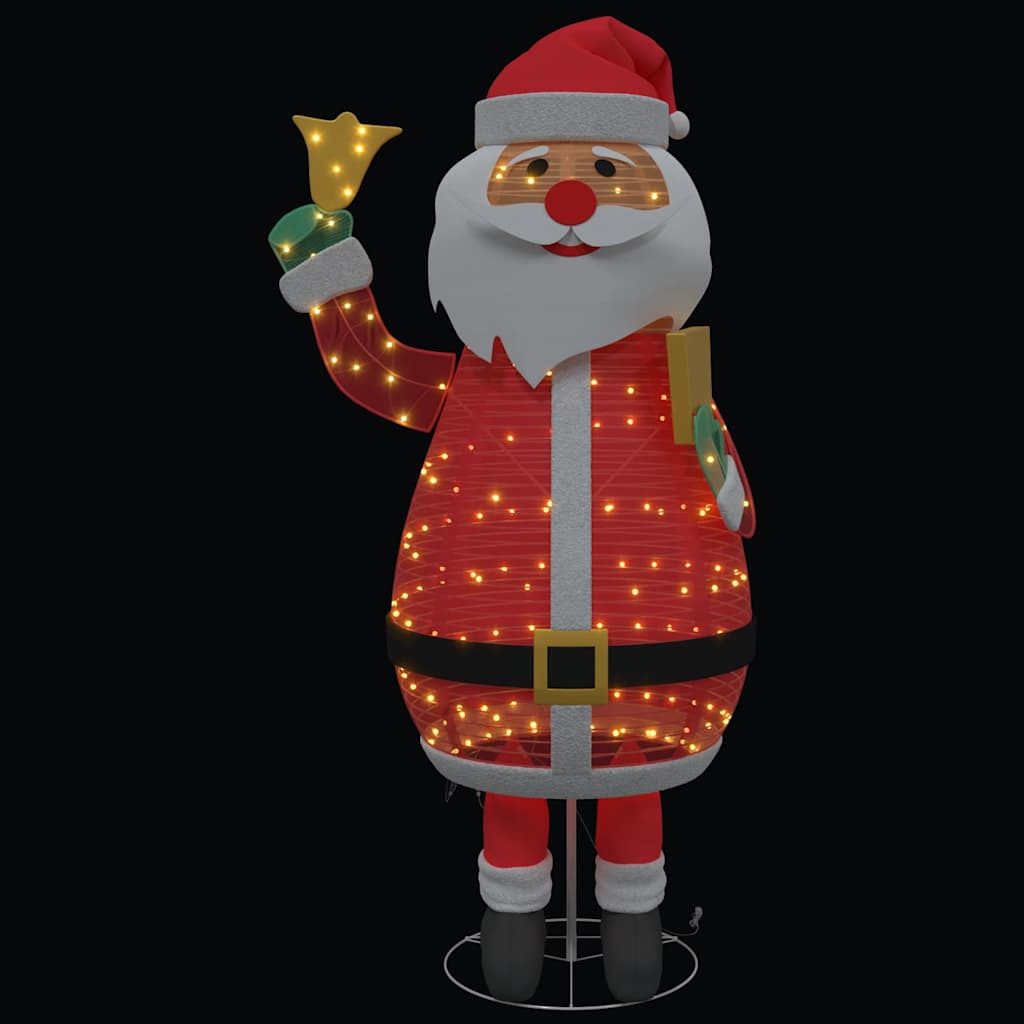 Jultomte 200 LED-lampor Varmvit 100 x 180 cm Tyg