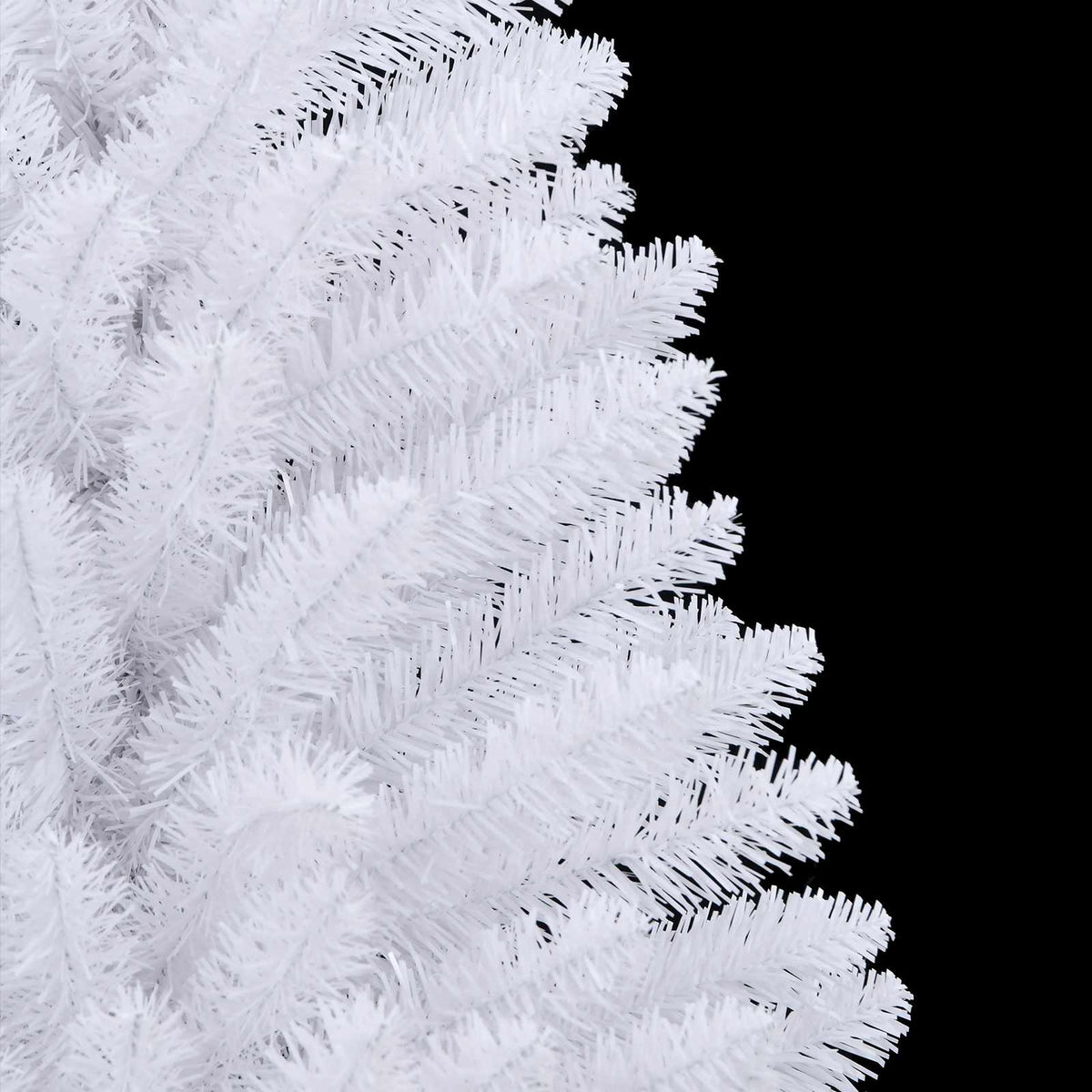 Plast Hingad Julgran Vit 150 cm PVC och stål