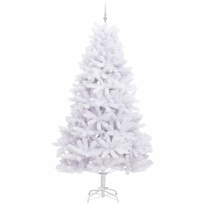 Plast Hingad Julgran Vit 270 cm PVC och stål