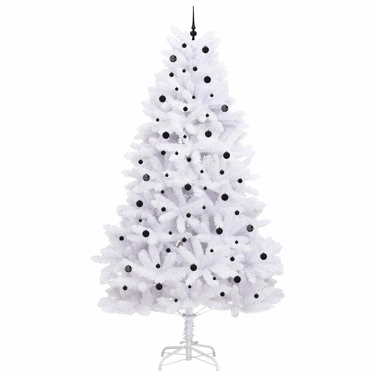Plast Hingad Julgran Vit 300 cm PVC och stål