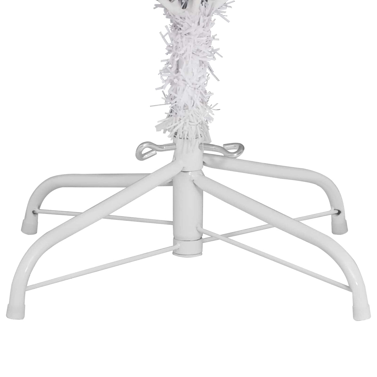 Plast Hingad Julgran Vit 300 cm PVC och stål