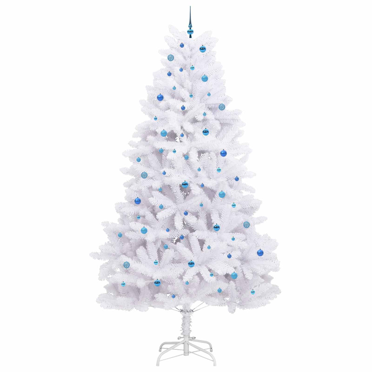 Plast Hingad Julgran Vit 300 cm PVC och stål
