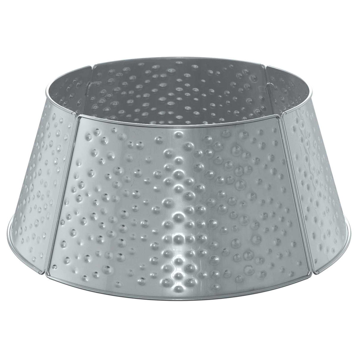 Julgranskrage Kegelformad Silver Ø 62 x 25 cm Stål