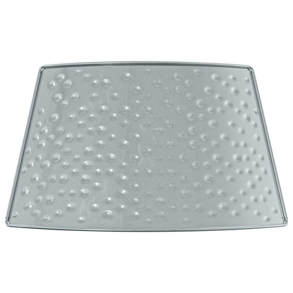 Julgranskrage Kegelformad Silver Ø 62 x 25 cm Stål