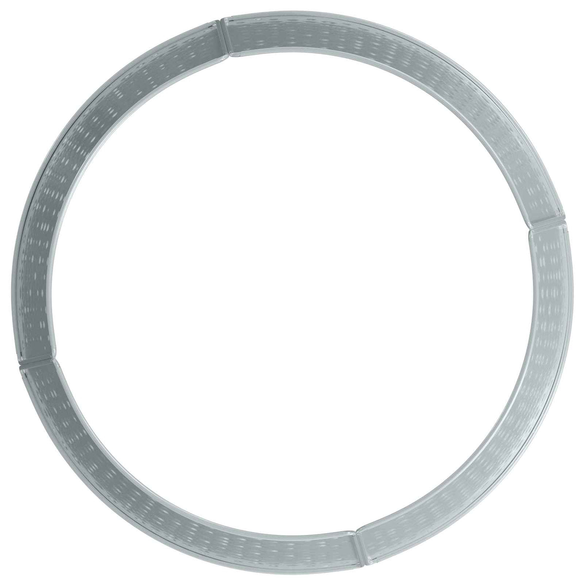 Julgranskrage Kegelformad Silver Ø 62 x 25 cm Stål