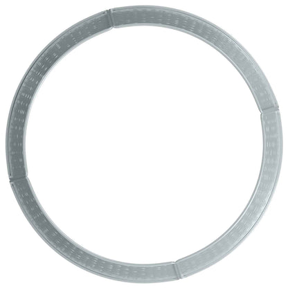 Julgranskrage Kegelformad Silver Ø 62 x 25 cm Stål