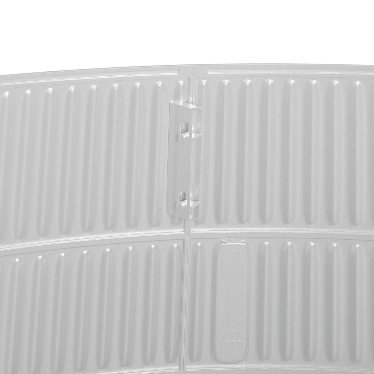 Julfåll Kegelformad Silver Ø 73 x 25,5 cm Plast