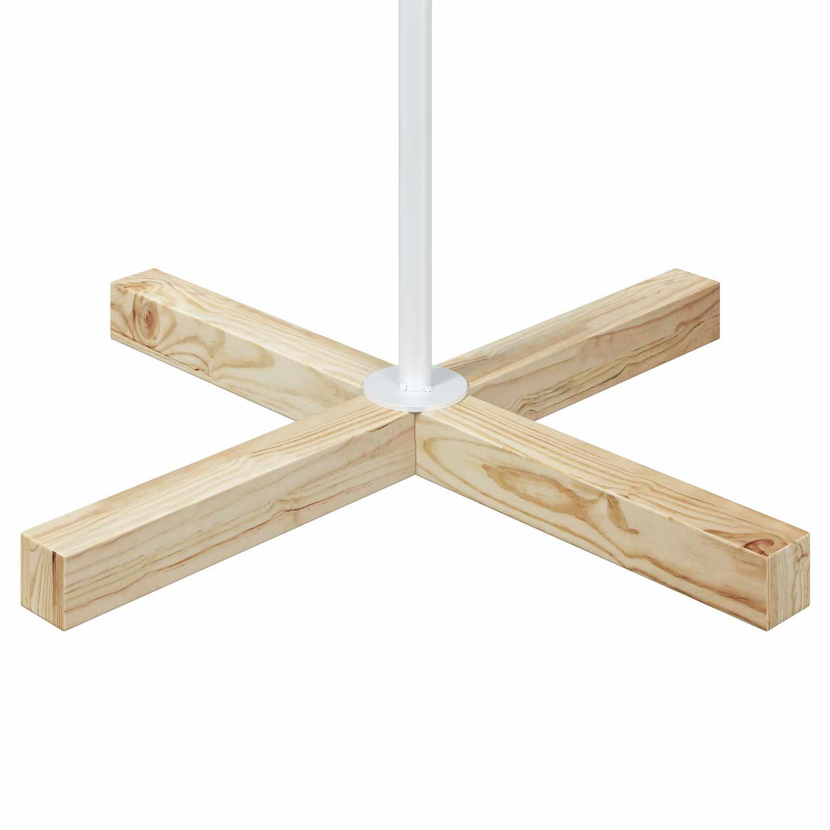 Julcone-träd KUOPIO 180 cm Stål Vit