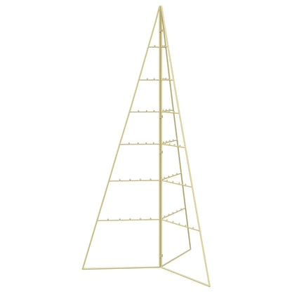 Metall julgran KUOPIO 140 cm Stål Guld