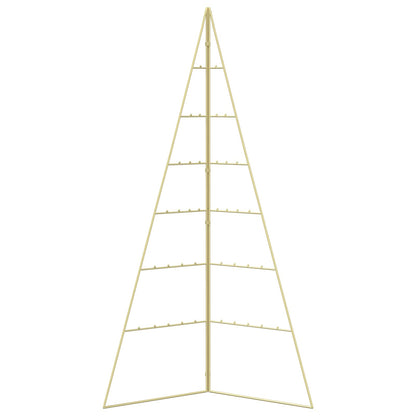 Metall julgran KUOPIO 140 cm Stål Guld