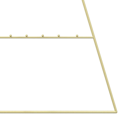 Metall julgran KUOPIO 180 cm Stål Guld