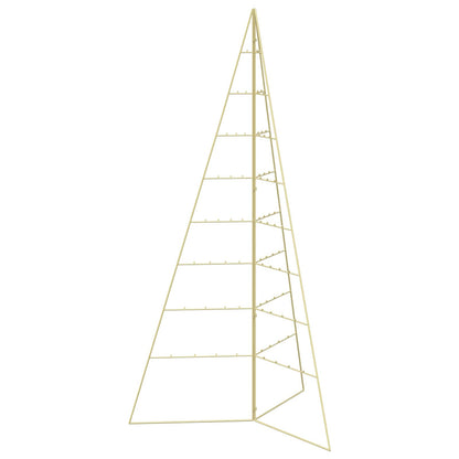 Metall julgran KUOPIO 180 cm Stål Guld