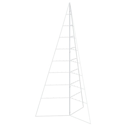 Metall julgran KUOPIO 180 cm Stål Vit