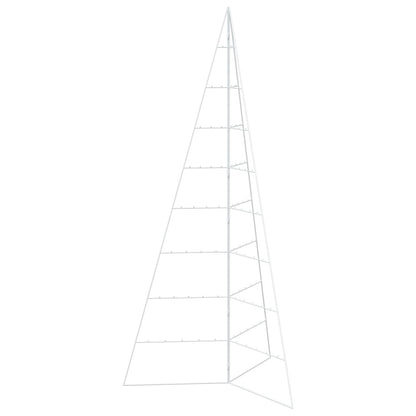 Metall julgran KUOPIO 210 cm Stål Vit