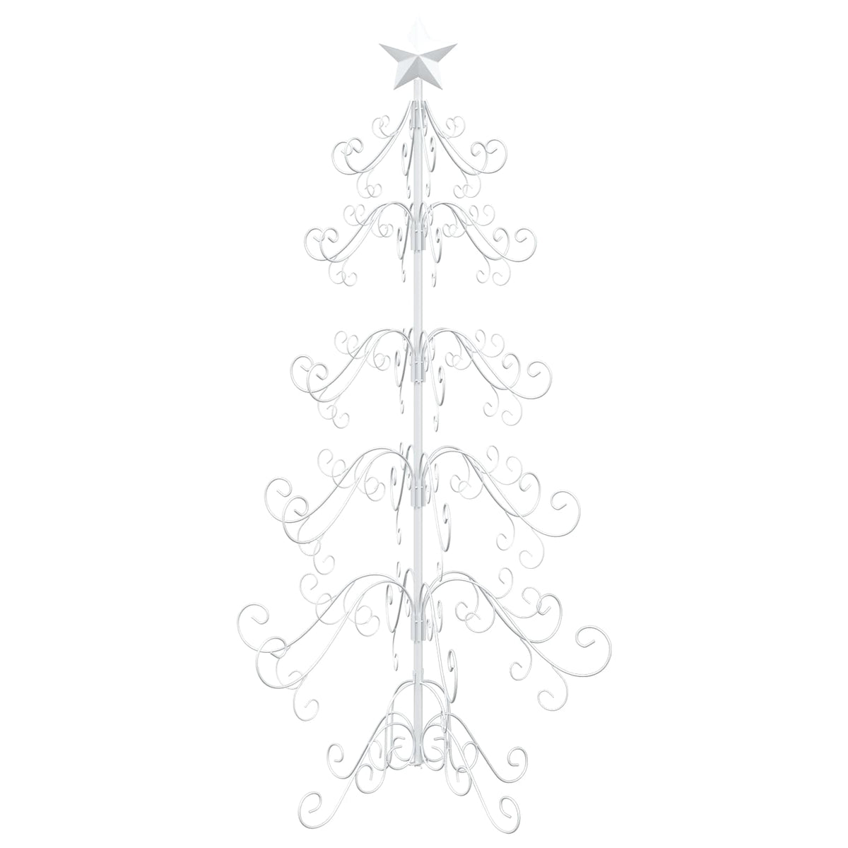 Metall julgran KUOPIO 150 cm stål White
