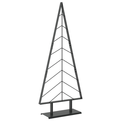 Julgran i metall med fot KUOPIO 150 cm Stål Svart