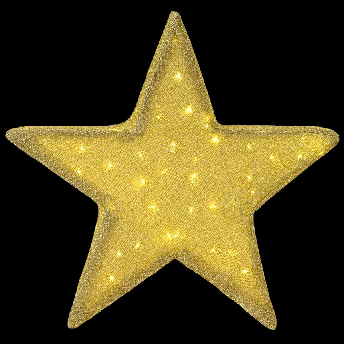 3D-julstjärna 50 LED-lampor Varmvit 55 x 53,5 x 10 cm