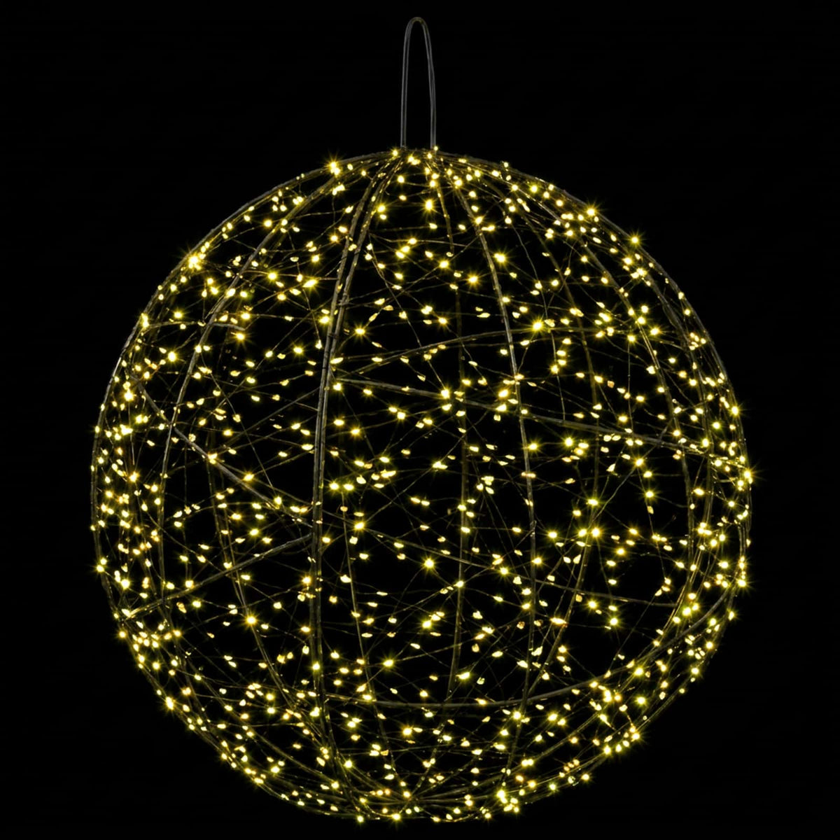 Julfinialslampa 2 st 1900 LED-lampor Varmvit Ø 60 x 63 cm