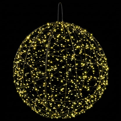 Julfinialslampa 2 st 1900 LED-lampor Varmvit Ø 60 x 63 cm