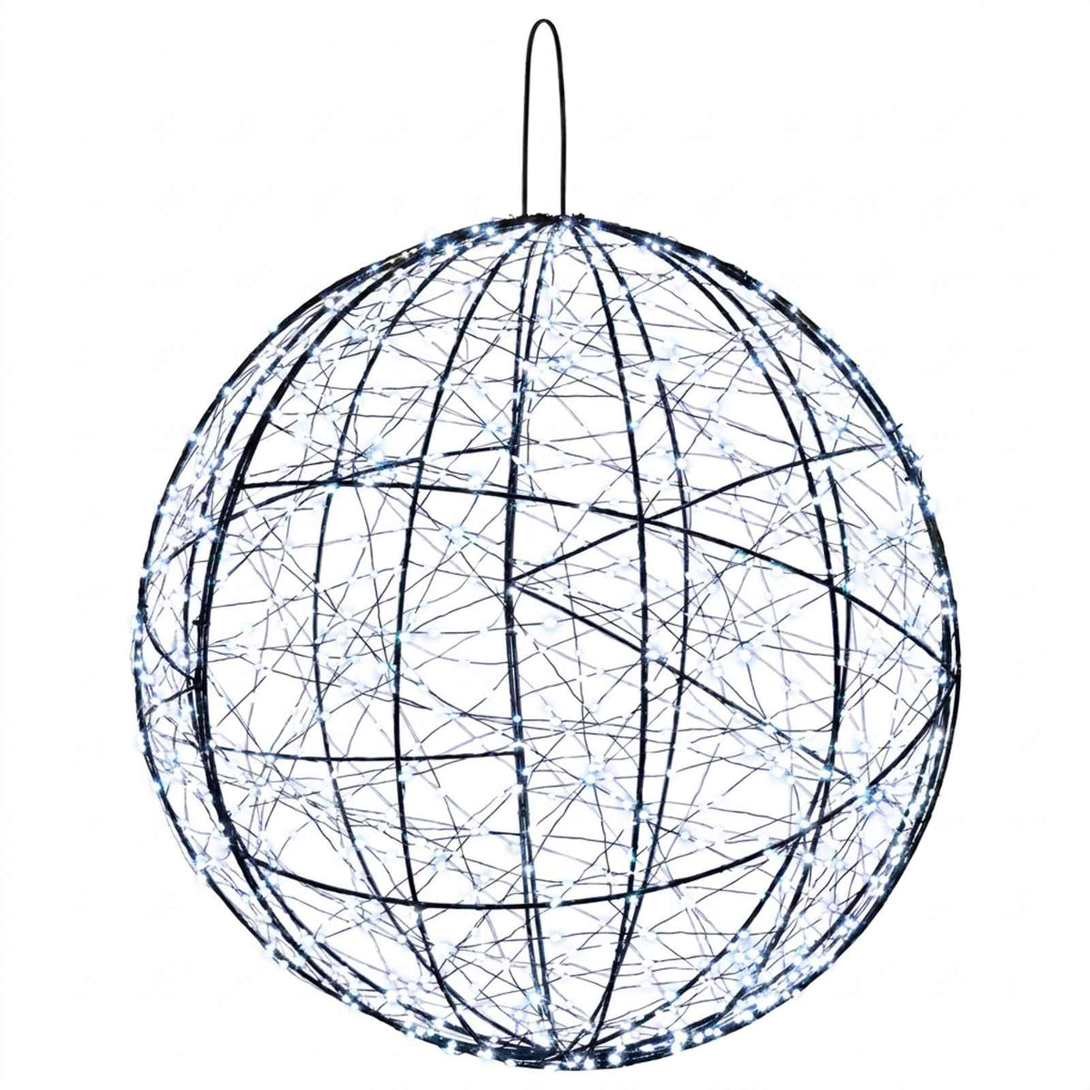 Julfinialslampa 2 st 1900 LED-lampor Kallvit Ø 60 x 63 cm