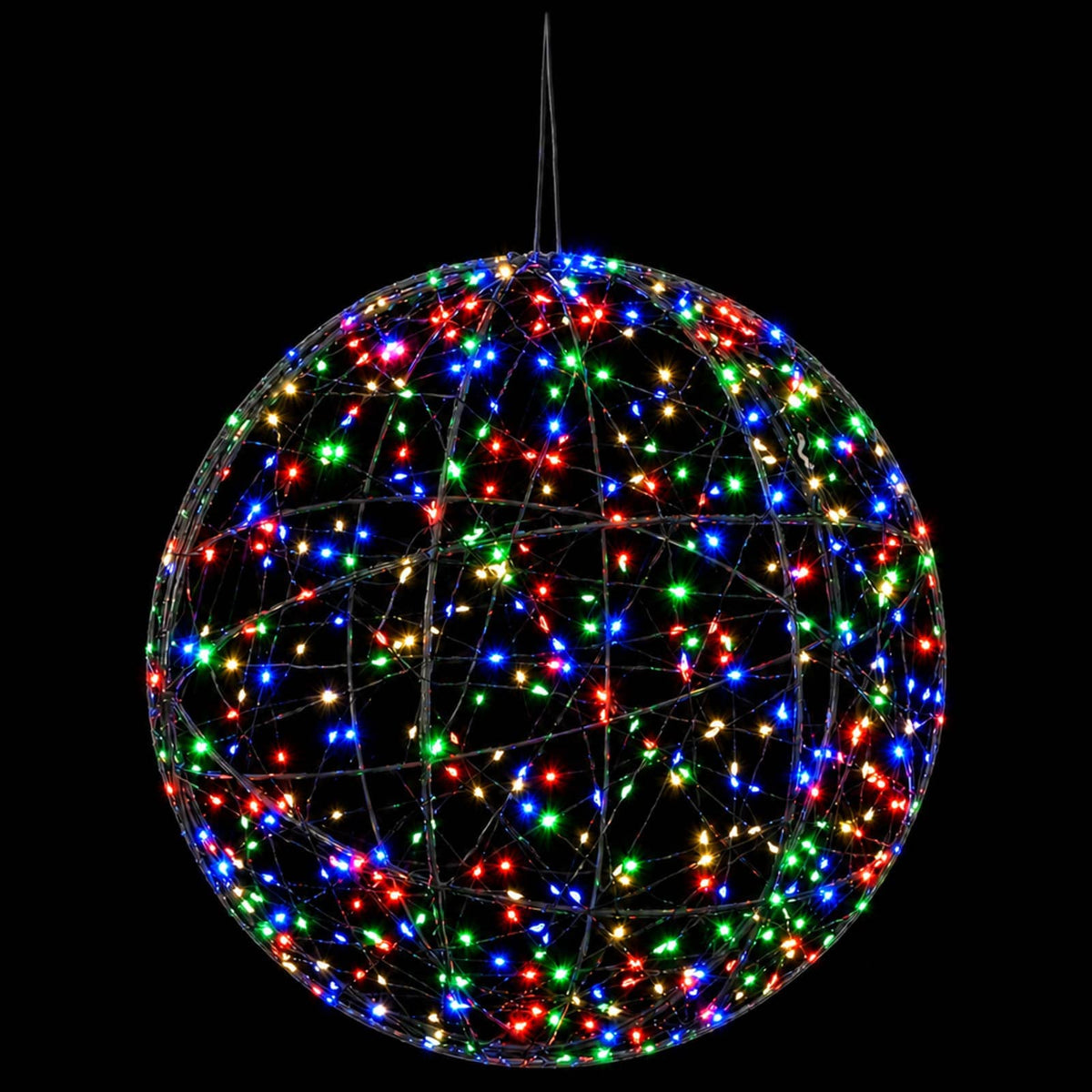 Julfinialslampa 2 st 1900 LED-lampor Mångfärgad Ø 60 x 63 cm