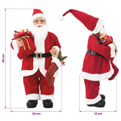 Tomtefigur Röd 46 cm Polyester