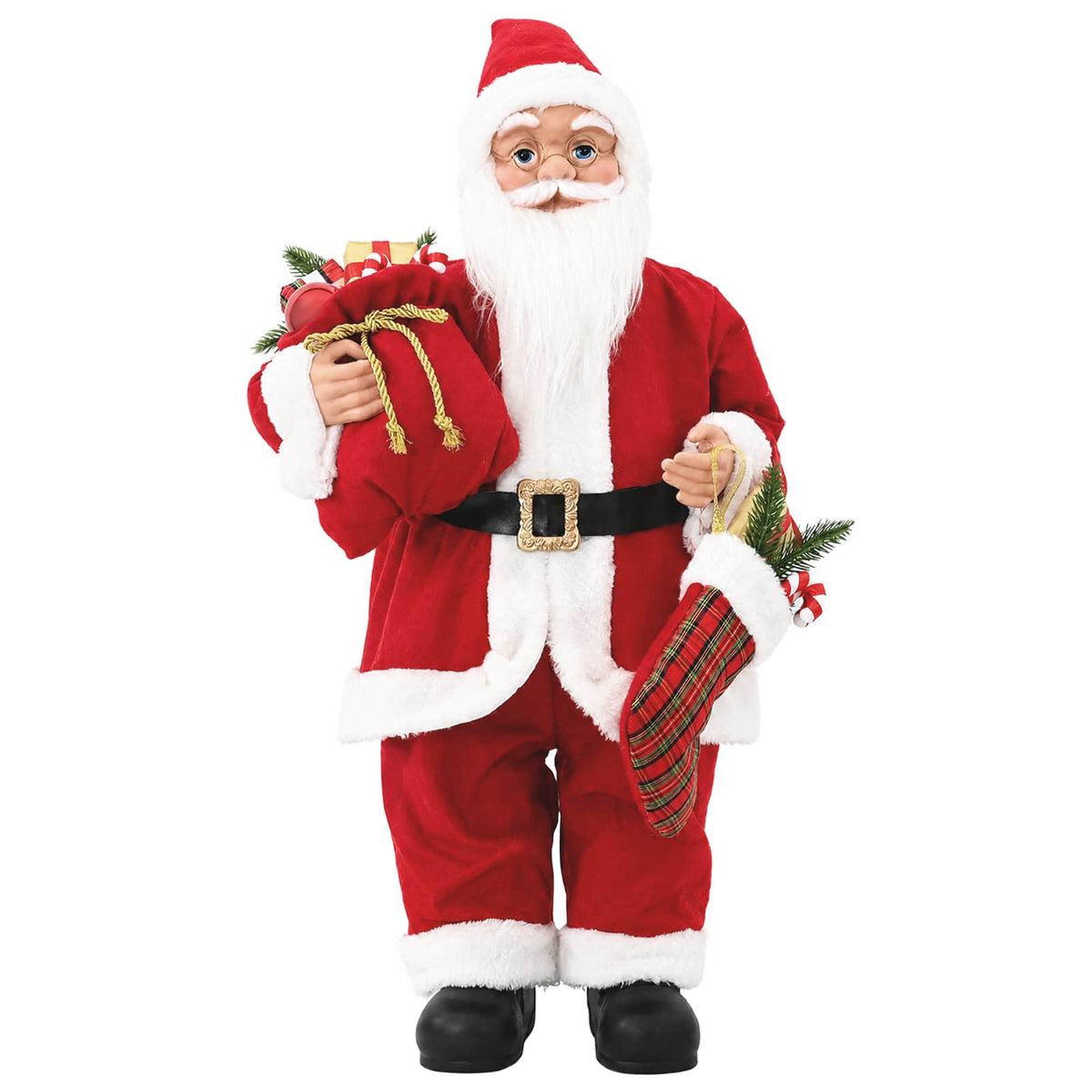 Tomtefigur Röd 62 cm Polyester