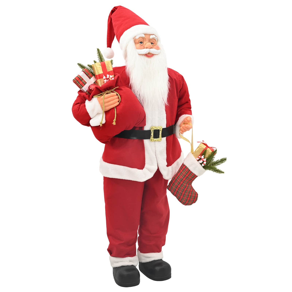 Tomtefigur Röd 110 cm Polyester