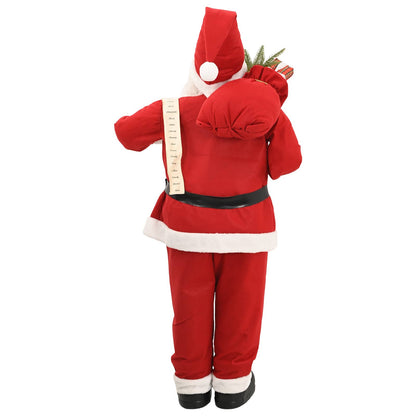 Jultomtefigur Röd 110 cm Polyester
