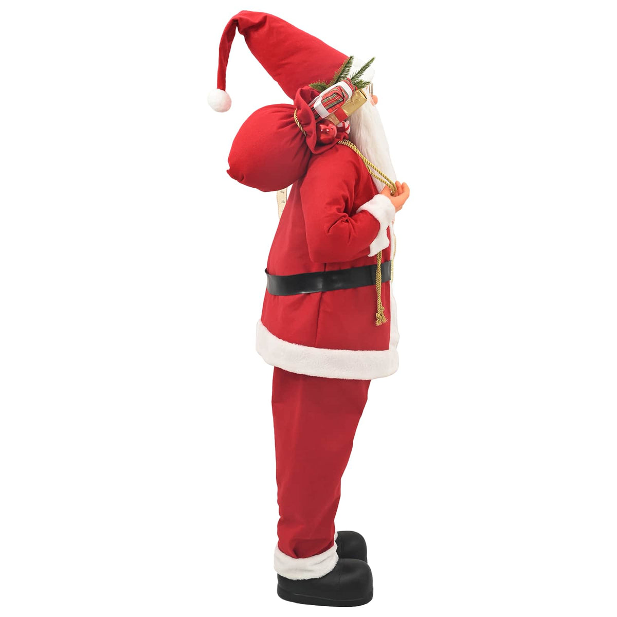 Jultomtefigur Röd 110 cm Polyester
