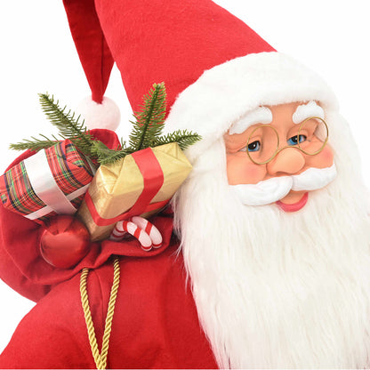 Jultomtefigur Röd 180 cm Polyester