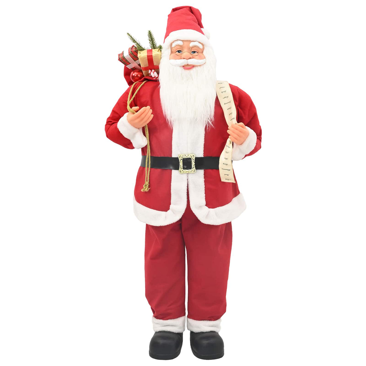 Jultomtefigur Röd 180 cm Polyester