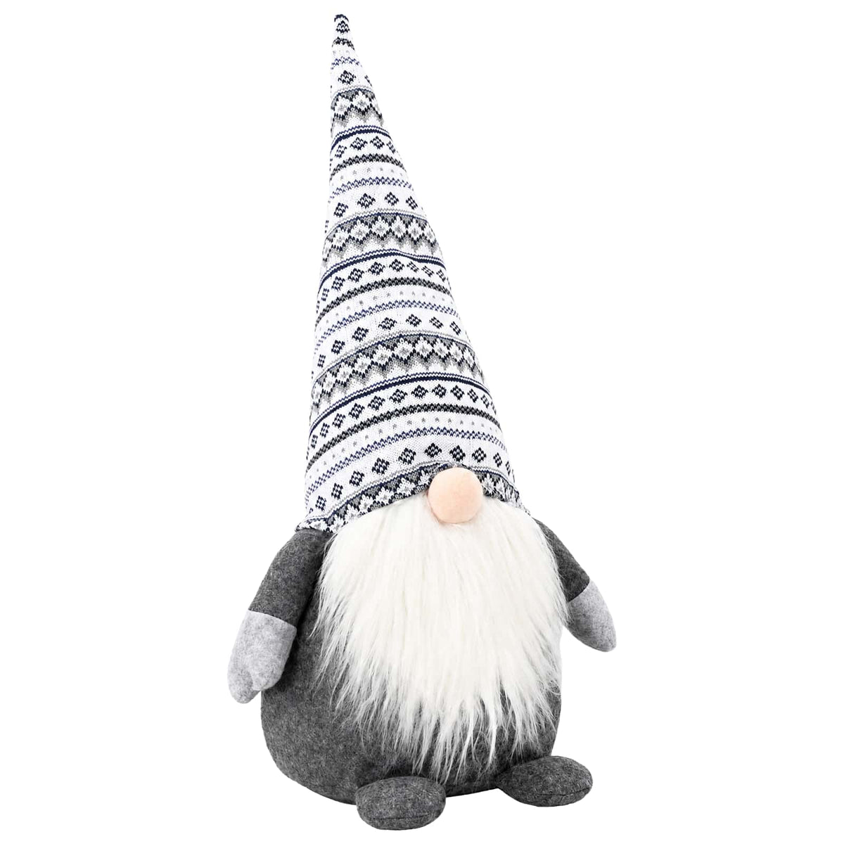 Julnisse Grå 45 cm Polyester