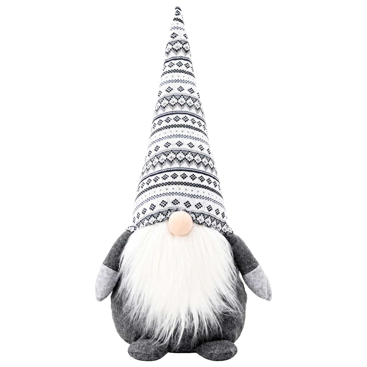 Julnisse Grå 80 cm Polyester