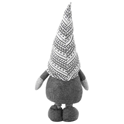 Julnisse med teleskopben Grå 130 cm Polyester