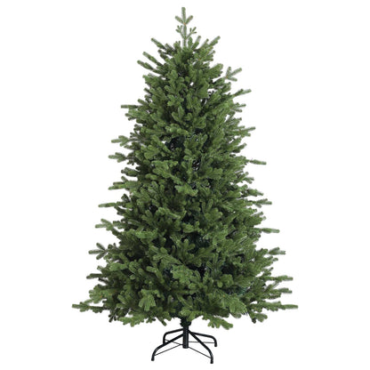 Plast Hingad Julgran 150 cm 150 LED-lampor Varmvit PE & PVC
