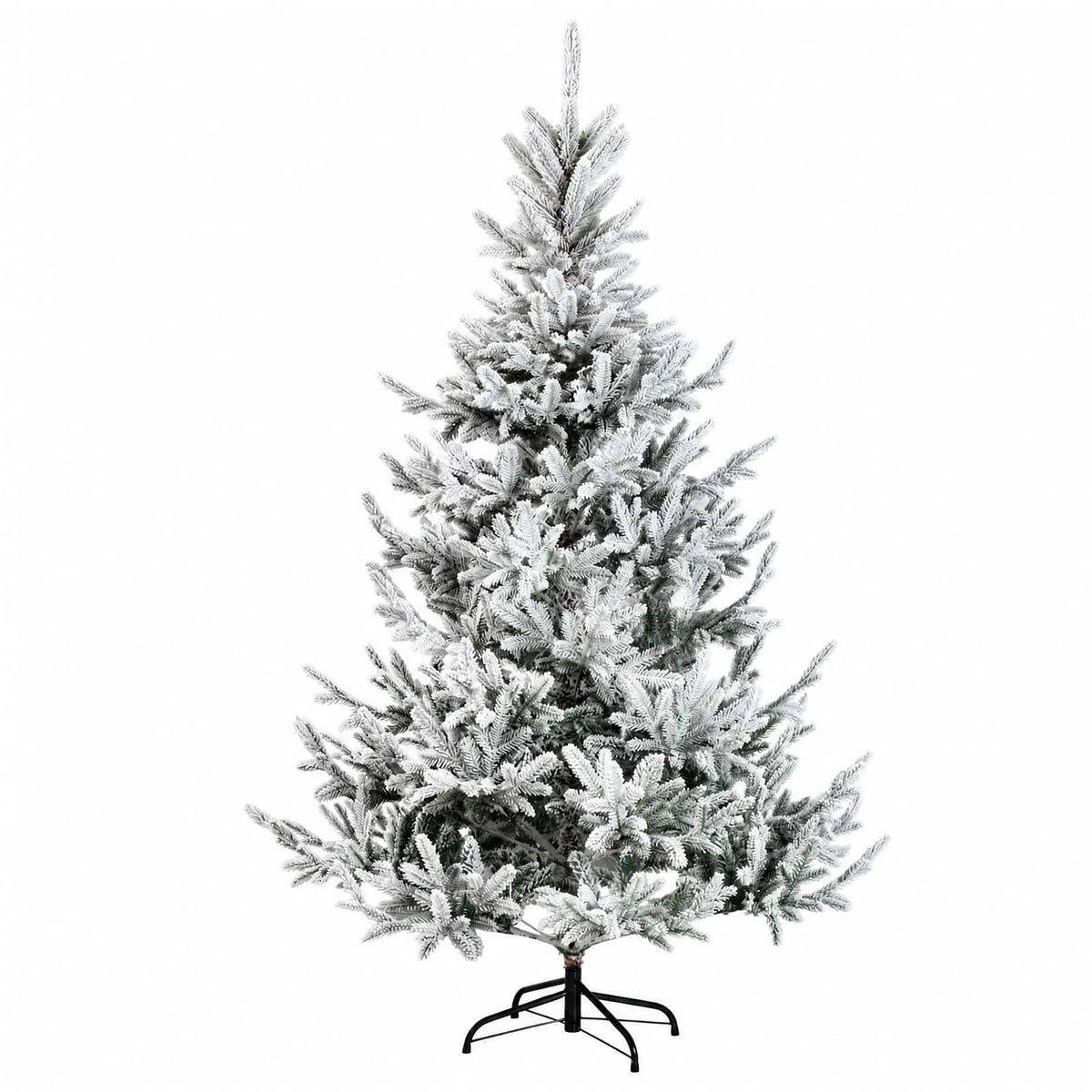 Konstgjord julgran med julkulor 150 cm 150 LED-lampor Varmvit