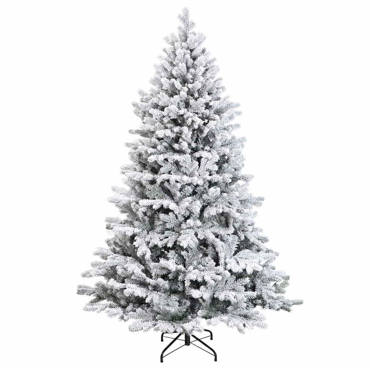 Konstgjord julgran med julkulor 180 cm 300 LED-lampor Varmvit