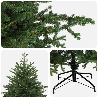 Plast Hingad Julgran 120 cm PVC och metall Grön