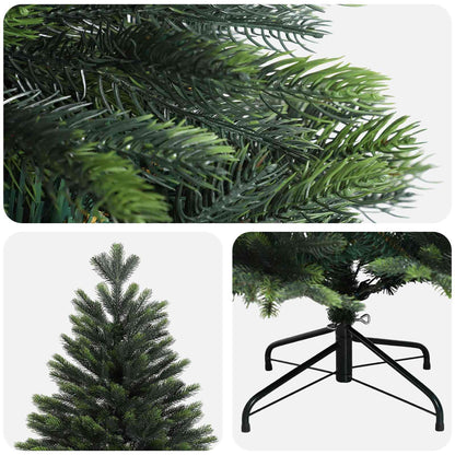 Plast Hingad Julgran 210 cm PVC och metall Grön