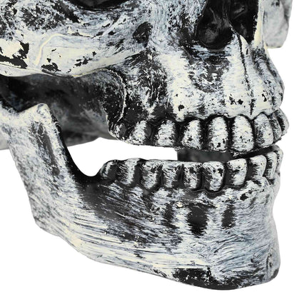 Halloween-dödskalle SPOOKA 2 st Vit 12 x 15 x 17.5 cm Plast