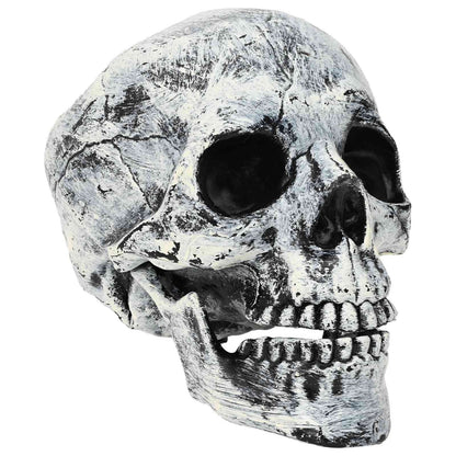 Halloween-dödskalle SPOOKA 2 st Vit 12 x 15 x 17.5 cm Plast
