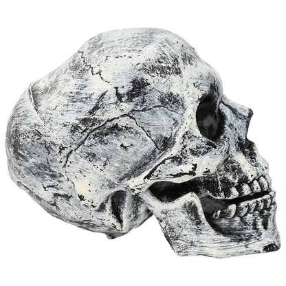 Halloween-dödskalle SPOOKA 2 st Vit 12 x 15 x 17.5 cm Plast