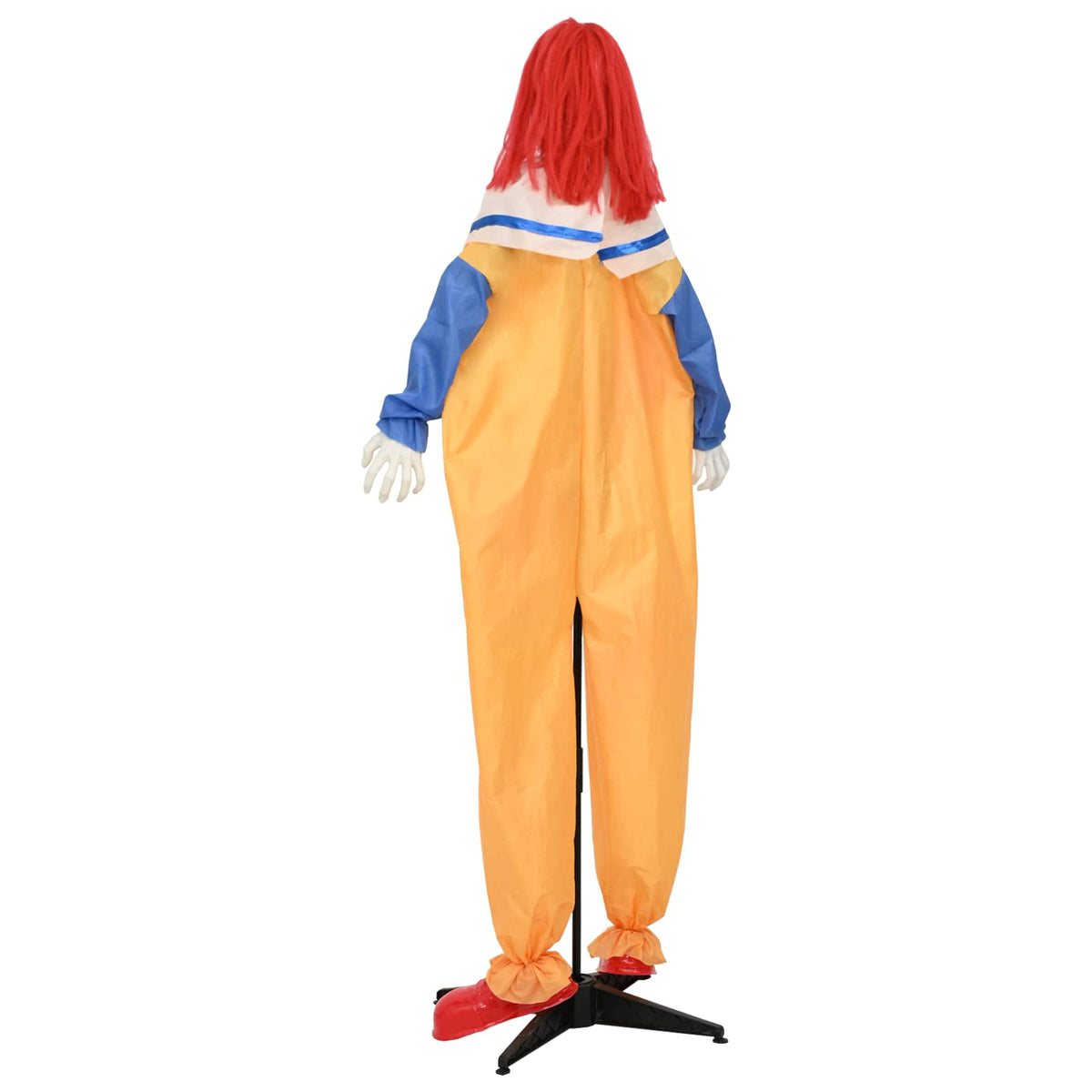 Läskig halloweenclown SPOOKA Gul och Blå 126,5 x 180 cm