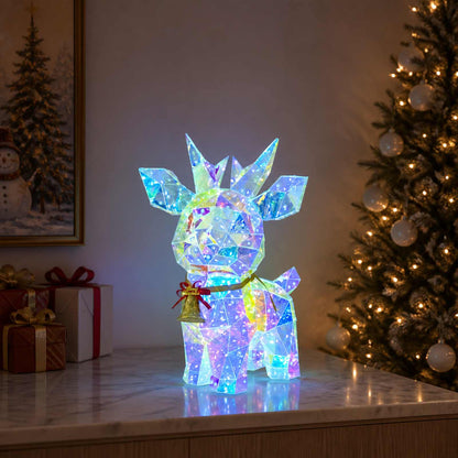Prismatisk iriserande LED-ren med bjällra Flerfärgsdesign