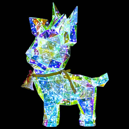Prismatisk iriserande LED-ren med bjällra Flerfärgsdesign