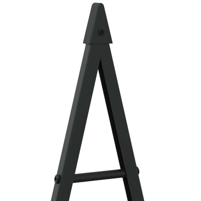Metall julgran KUOPIO 90 cm Metall Svart