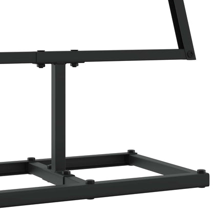 Metall julgran KUOPIO 90 cm Metall Svart