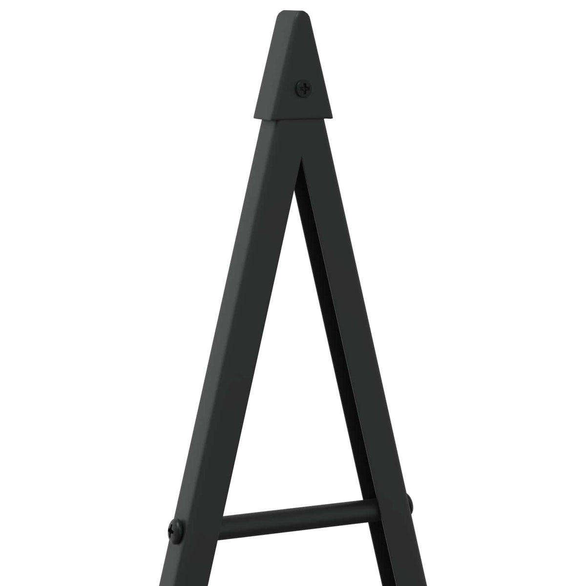 Metall julgran KUOPIO 125 cm Metall Svart