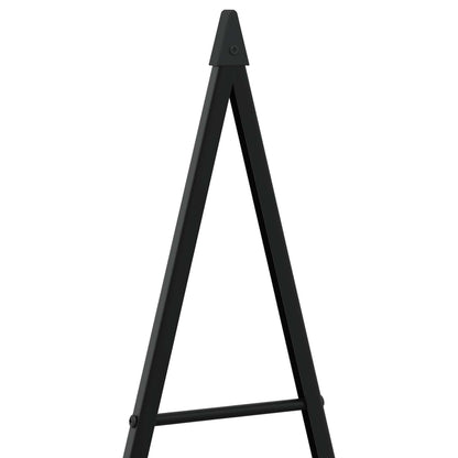 Metall julgran KUOPIO 180 cm Metall Svart